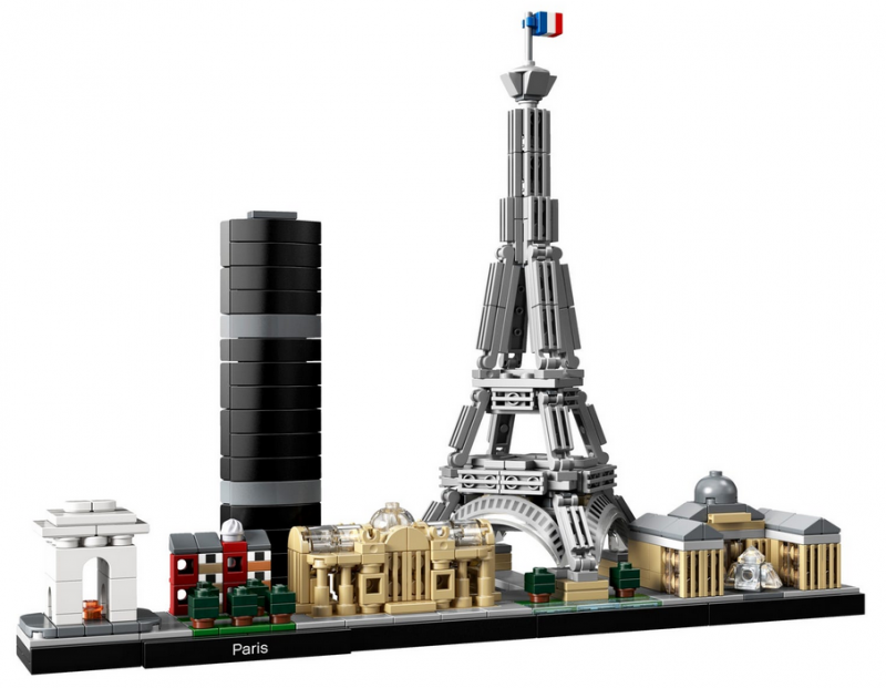 Lego Architecture Paryż - Zjedźmy Bagietkę!